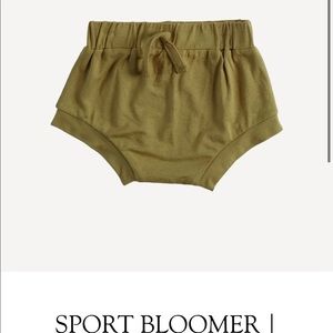 Earthy fennel green bamboo fabric sport bloomer Kate Quinn